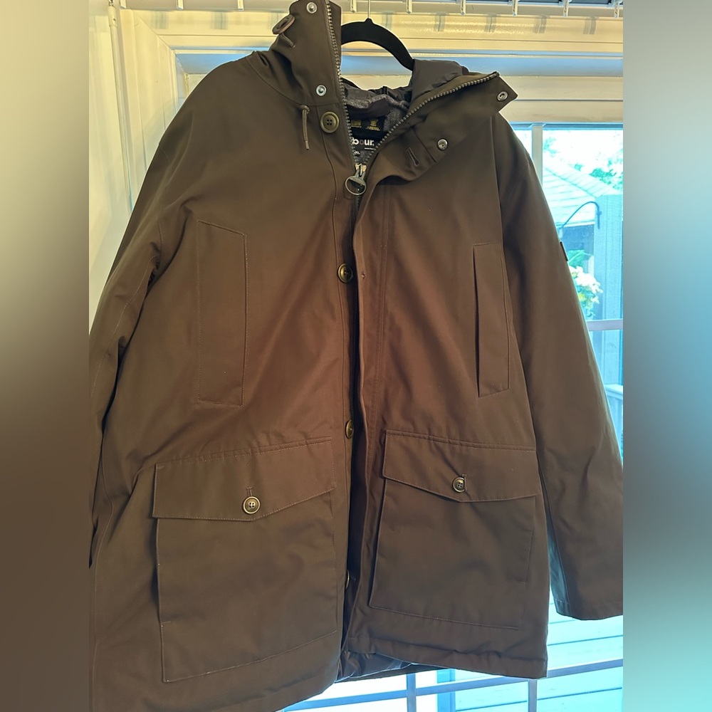 Barbour Brown Military Field Jacket
